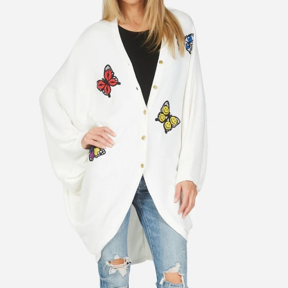 LAUREN MOSHI Butterfly Cardigan - Picture 9 of 9